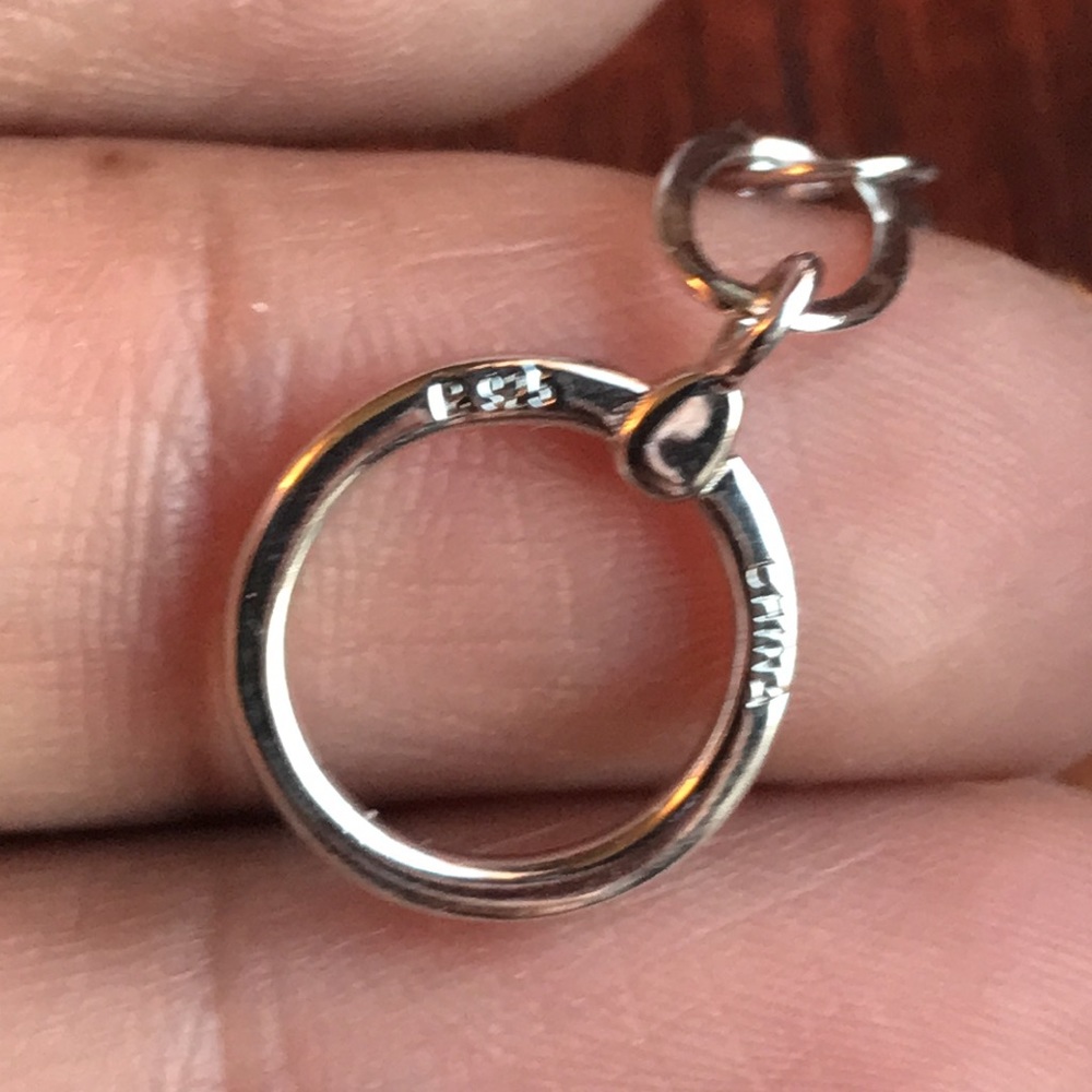 Sterling Ross Simons toggle heart bracelet - 7.75” long - Picture 4 of 12